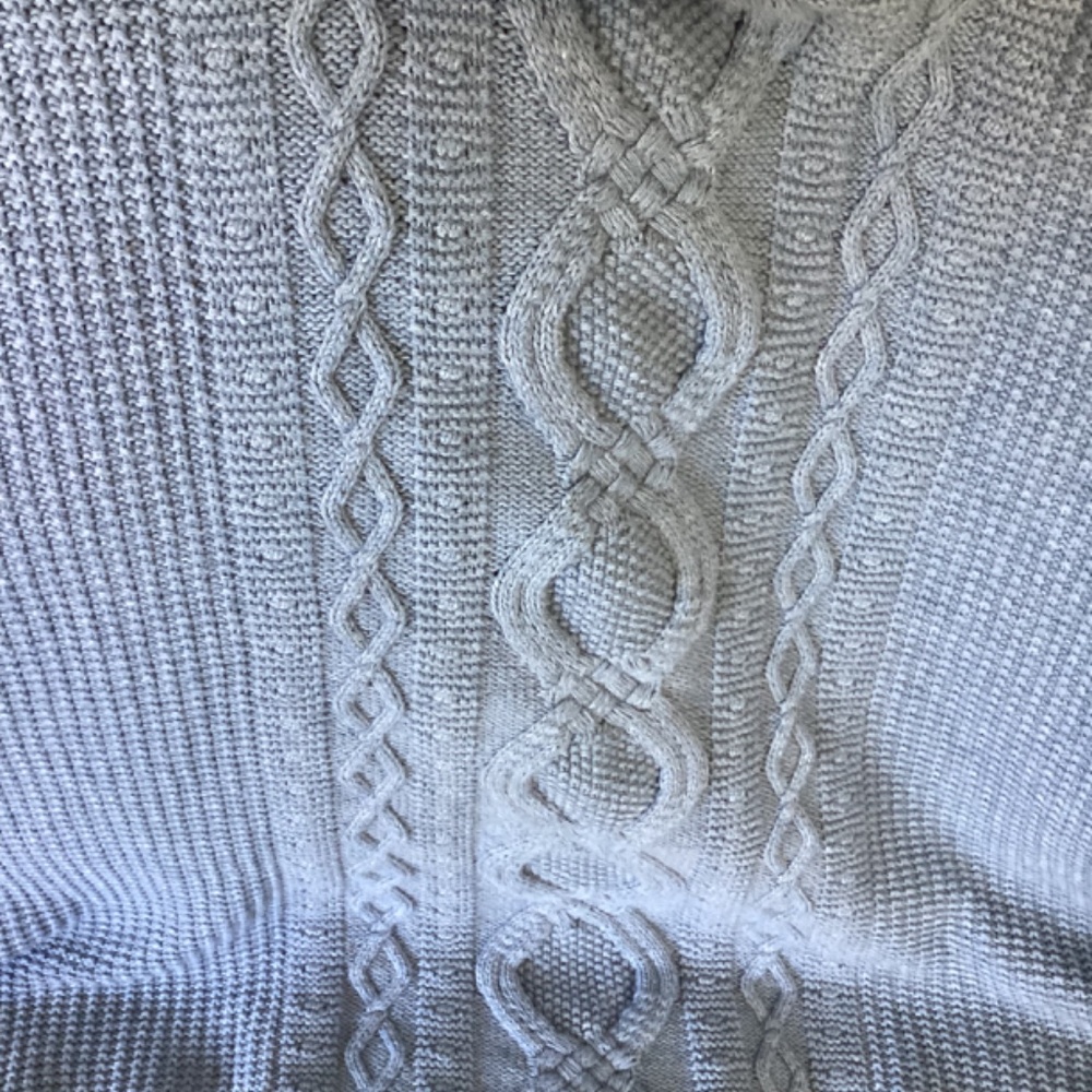 Jeanne Pierre 1x Blue cotton Sweater - Picture 3 of 3